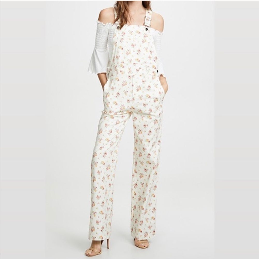 Petersyn Diego floral print overalls in Rosario size XS boho cottagecore prairie